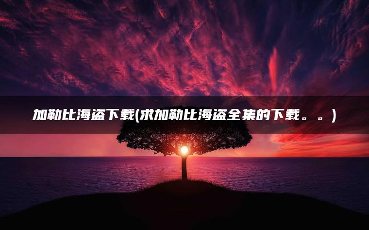 加勒比海盗下载(求加勒比海盗全集的下载。。)