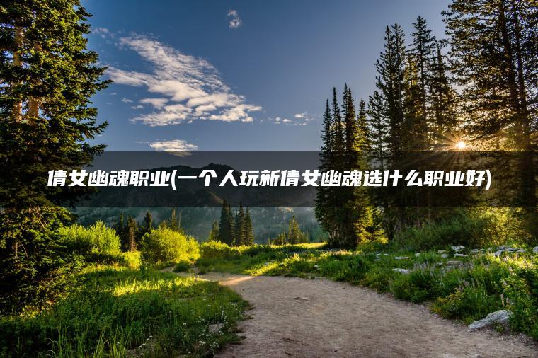 倩女幽魂职业(一个人玩新倩女幽魂选什么职业好)