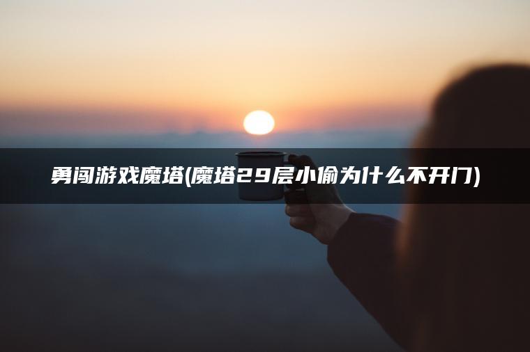 勇闯游戏魔塔(魔塔29层小偷为什么不开门)