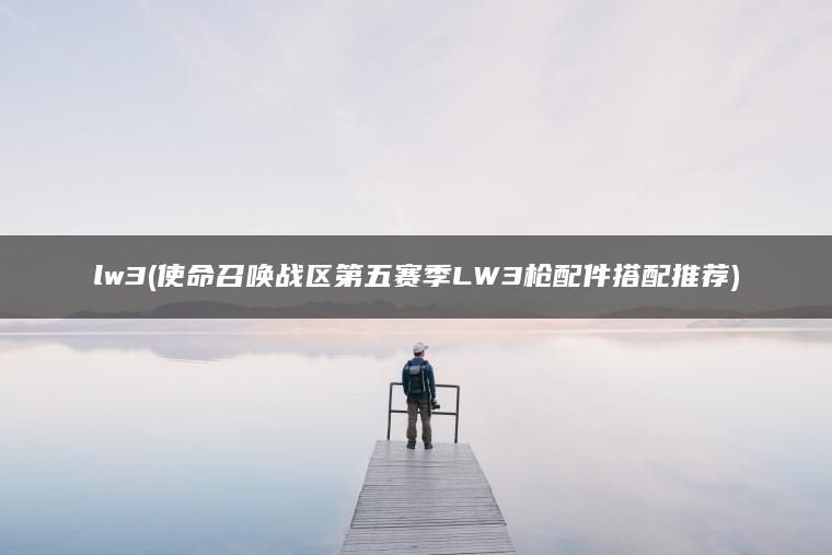 lw3(使命召唤战区第五赛季LW3枪配件搭配推荐)