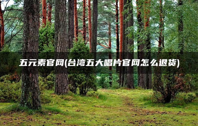 五元素官网(台湾五大唱片官网怎么退货)