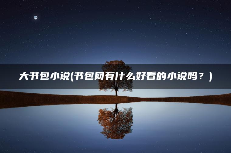 大书包小说(书包网有什么好看的小说吗？)