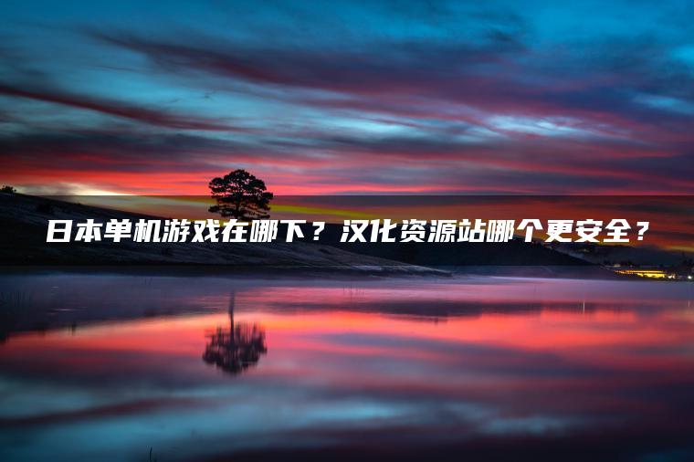 日本单机游戏在哪下？汉化资源站哪个更安全？