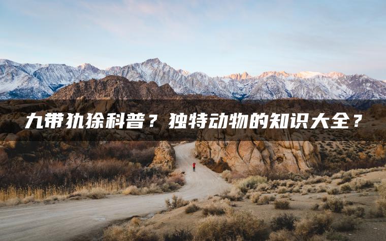 九带犰狳科普？独特动物的知识大全？