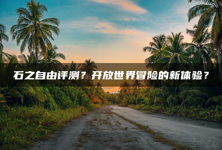 石之自由评测？开放世界冒险的新体验？