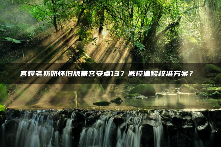 宫爆老奶奶怀旧版兼容安卓13？触控偏移校准方案？​​